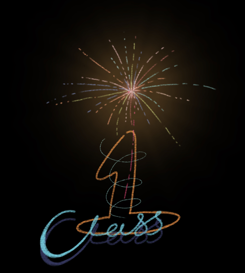 现已被选为班服背面图案